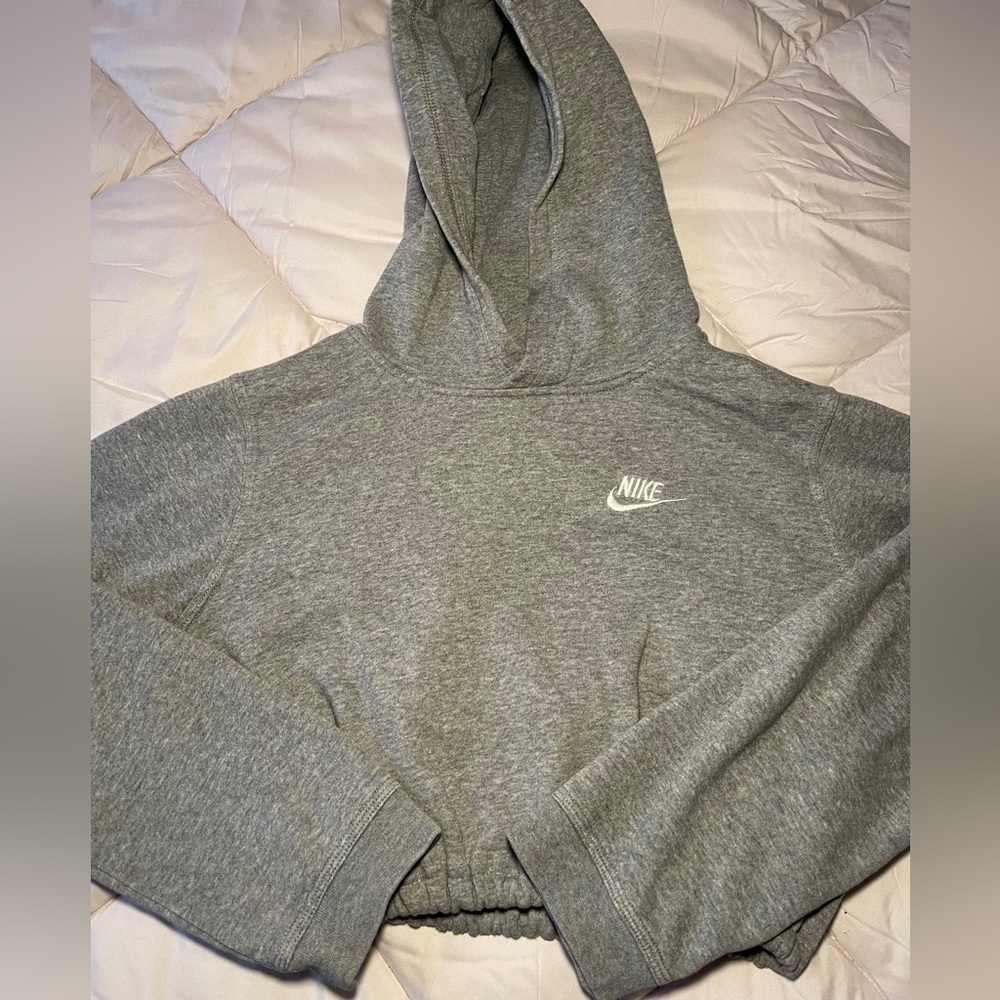 Vintage Nike Cropped Custom Hoodie